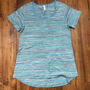 Lularoe Striped Classic T | M | NWOT